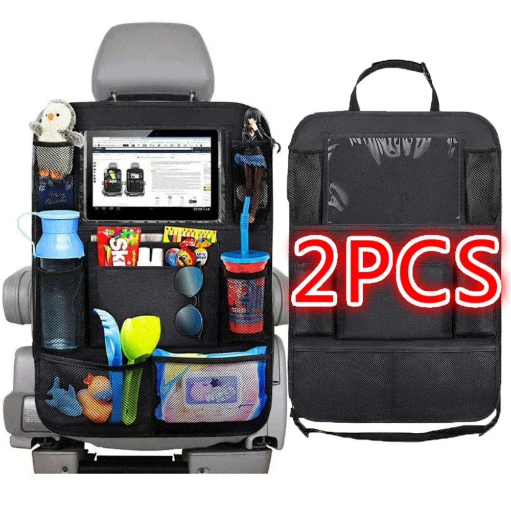 Tablet And Accessories Bag - รถที่นั่งด้านหลังOrganizer 9 กระเป๋าเก็บหน้าจอสัมผัสผู้ถือแท็บเล็ตสําหรับเด็กเด็กรถอุปกรณ์เสริม