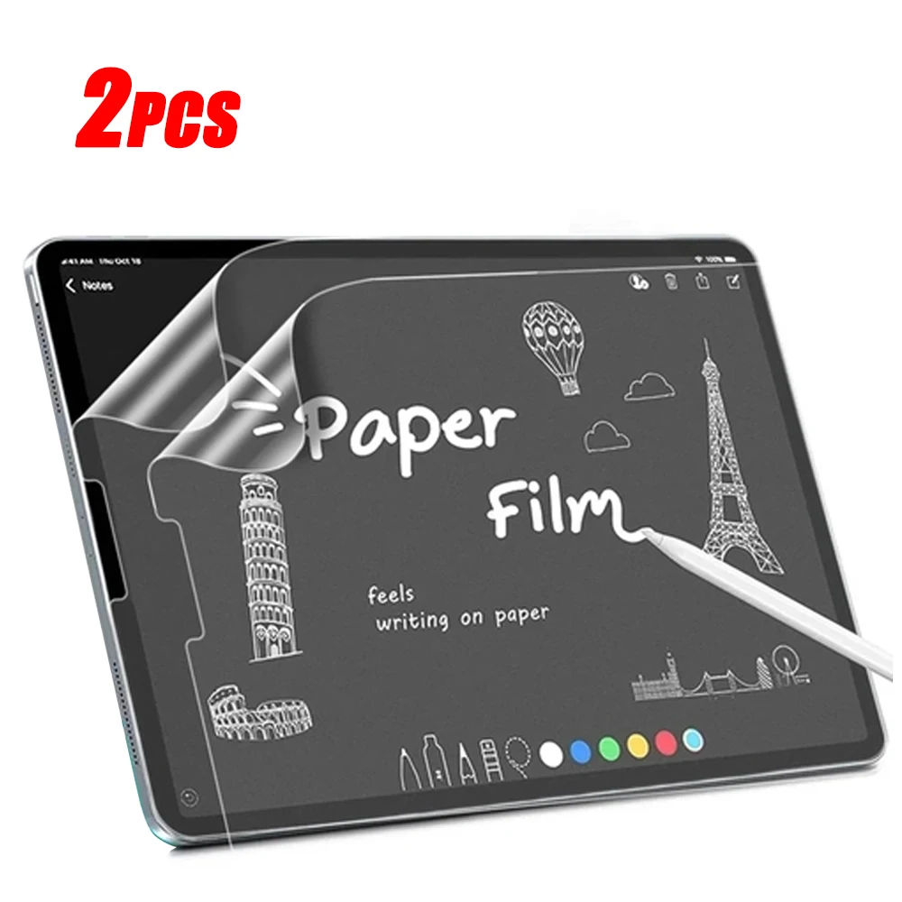 Tablet Accessories Lenovo - ฟิล์มกันรอยหน้าจอแบบด้านคล้ายกระดาษ 2 ชิ้น สำหรับ Lenovo Idea