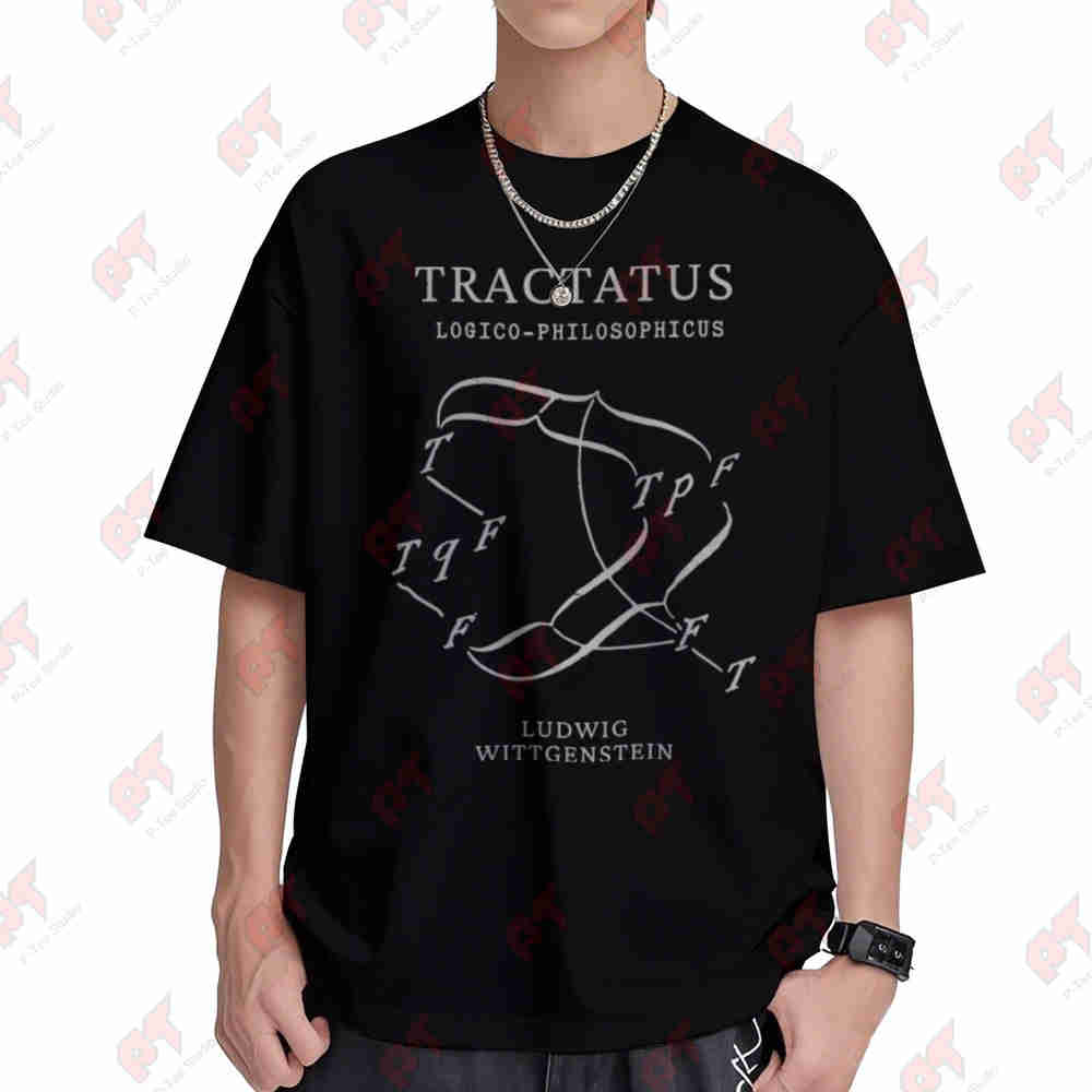 Tablet Sleeves & Cases Ipad Accessories - เสื้อยืดแขนสั้น 100% ผ้าฝ้าย ลาย Wittgenstein Tractatus