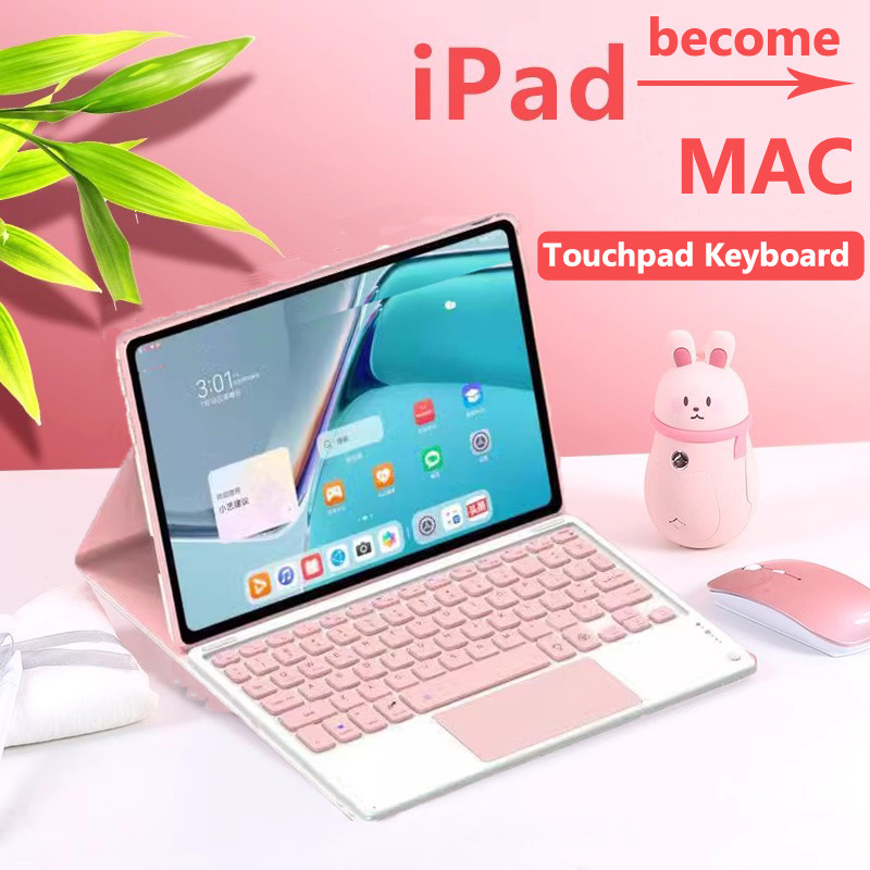 Bluetooth Trackpad - เมาส์บลูทูธฟรีสําหรับRealme Pad 2 Lite 10.95 นิ้ว