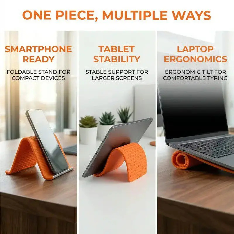 ซิลิโคนขาตั้งโทรศัพท์แบบพับได้ - Tablet Stand Accessories บทวิจารณ์และราคา