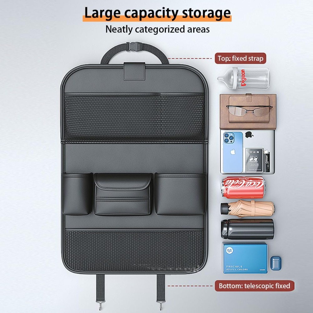 ออแกไนเซอร์หลังเบาะรถยนต์แบบพร - Tablet And Accessories Bag บทวิจารณ์และราคา