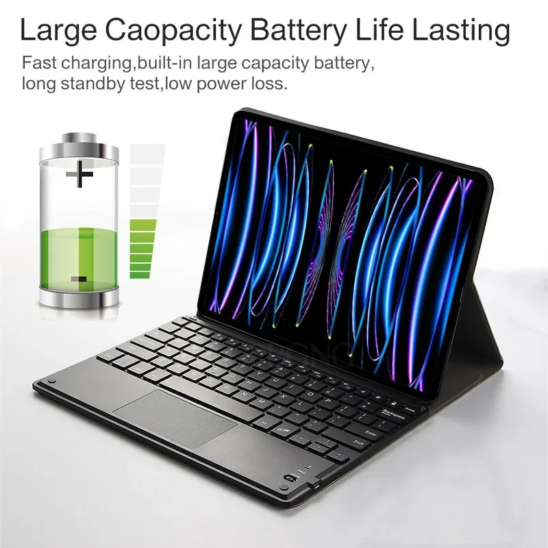 เคสคีย์บอร์ดแบบสัมผัสสำหรับเลอ - Bluetooth Trackpad บทวิจารณ์และราคา