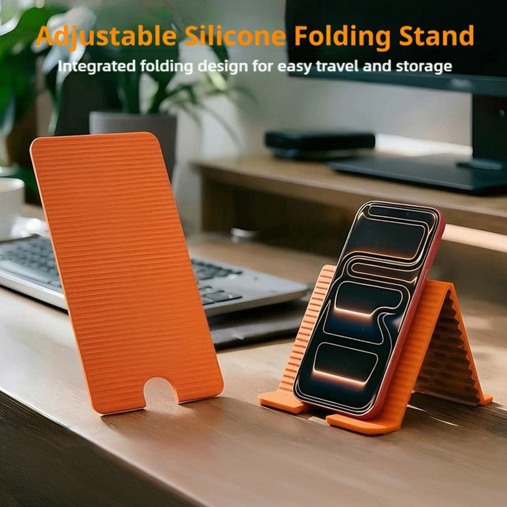 ที่วางโทรศัพท์ซิลิโคนแบบพับได้ - Tablet Stand Accessories บทวิจารณ์และราคา