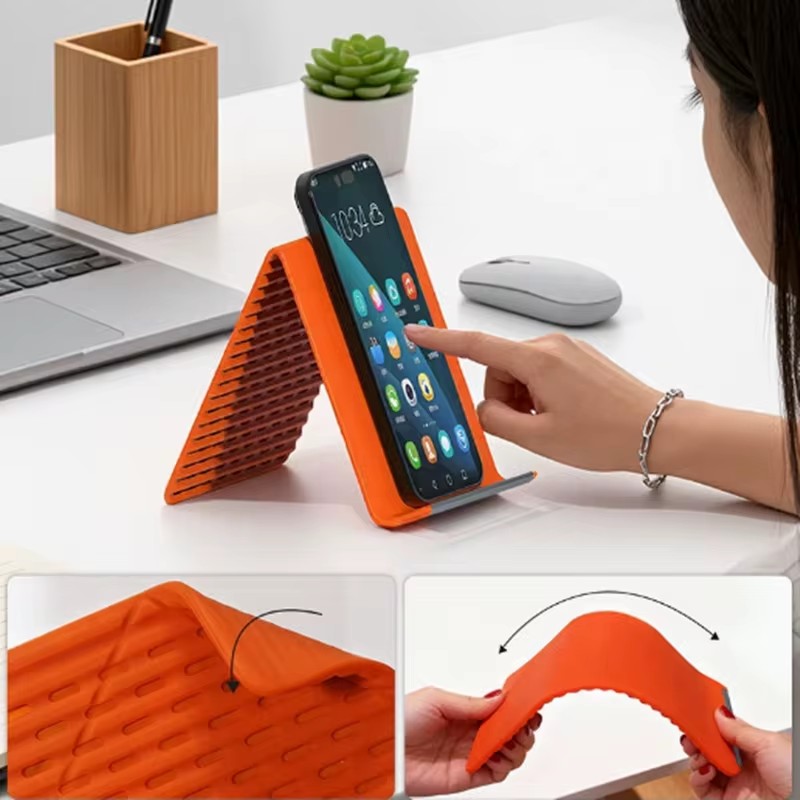 ที่วางโทรศัพท์ซิลิโคนแบบพับได้ - Tablet Stand Accessories บทวิจารณ์และราคา