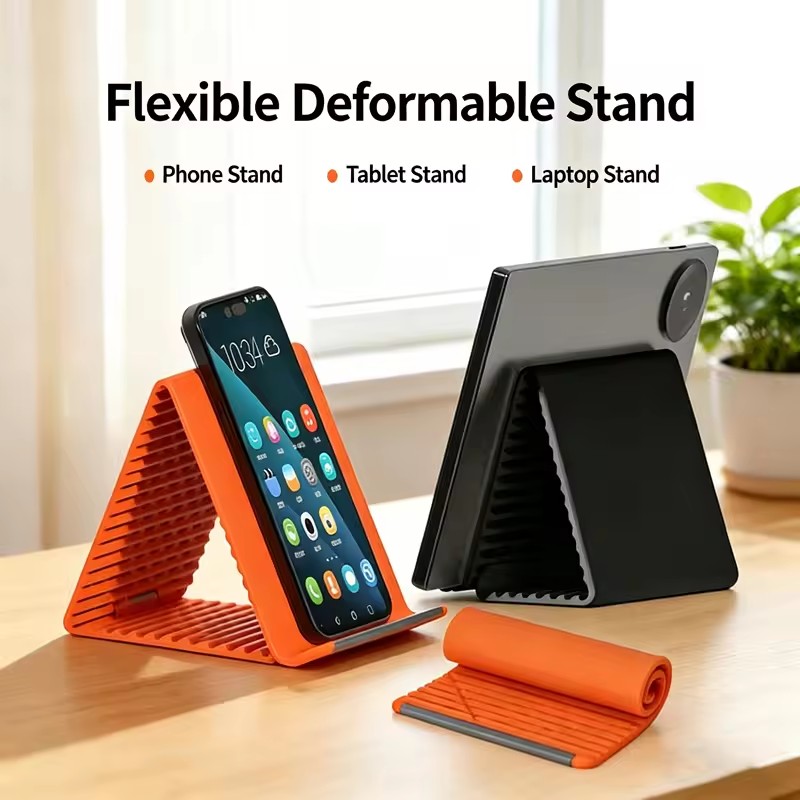 ที่วางโทรศัพท์ซิลิโคนแบบพับได้ - Tablet Stand Accessories บทวิจารณ์และราคา