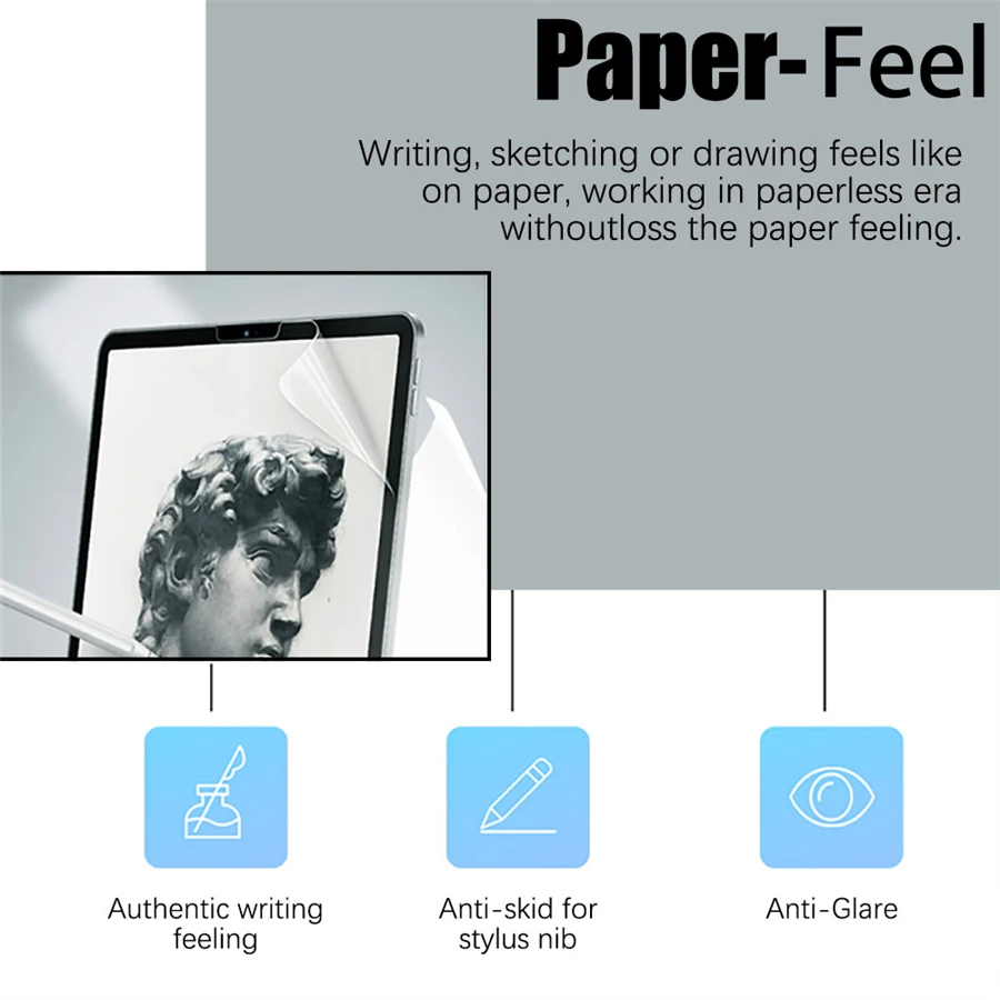 3Pcsกระดาษรู้สึกเช่นป้องกันหน้ - Tablet Accessories Lenovo บทวิจารณ์และราคา